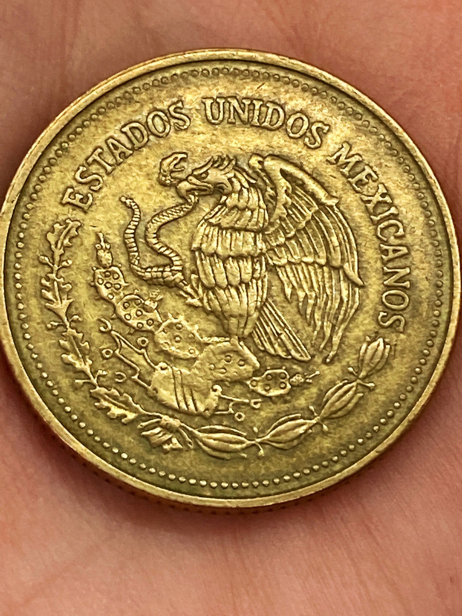 Vintage Mexican Coin 1000 Pesos Etsy