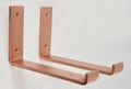 Copper Painted Shelf Brackets: Heavy Duty Industrial Scaffold Board Shelving