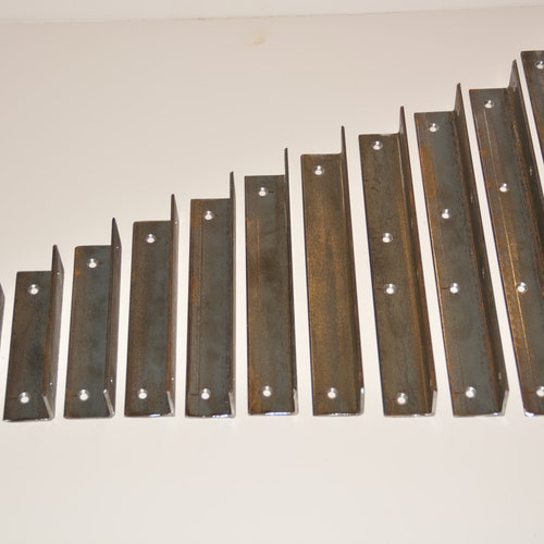 Alcove Shelf Brackets PAIR Shelves Corner Angle Steel Scaffold Etsy