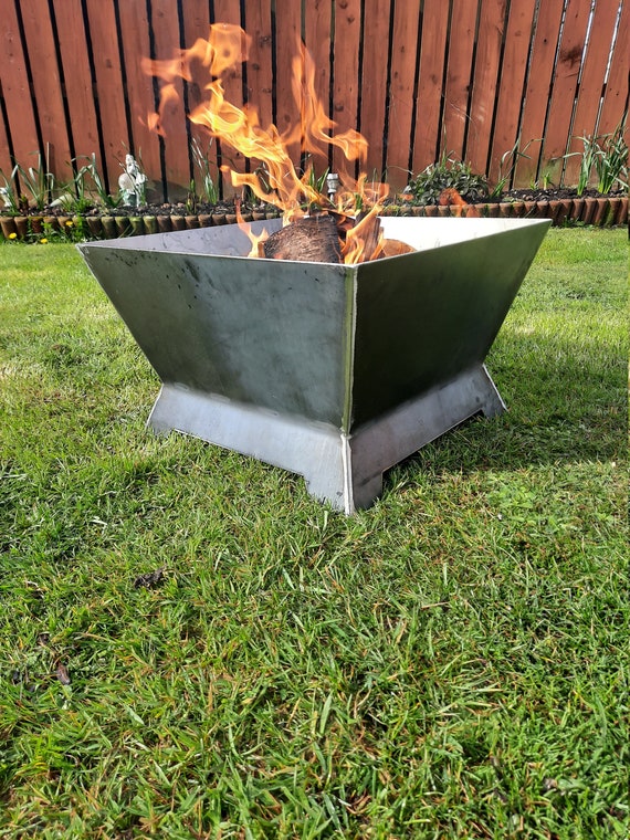 Fire Pit Classic Design Mild Steel Patio Fire Heater Garden - Etsy