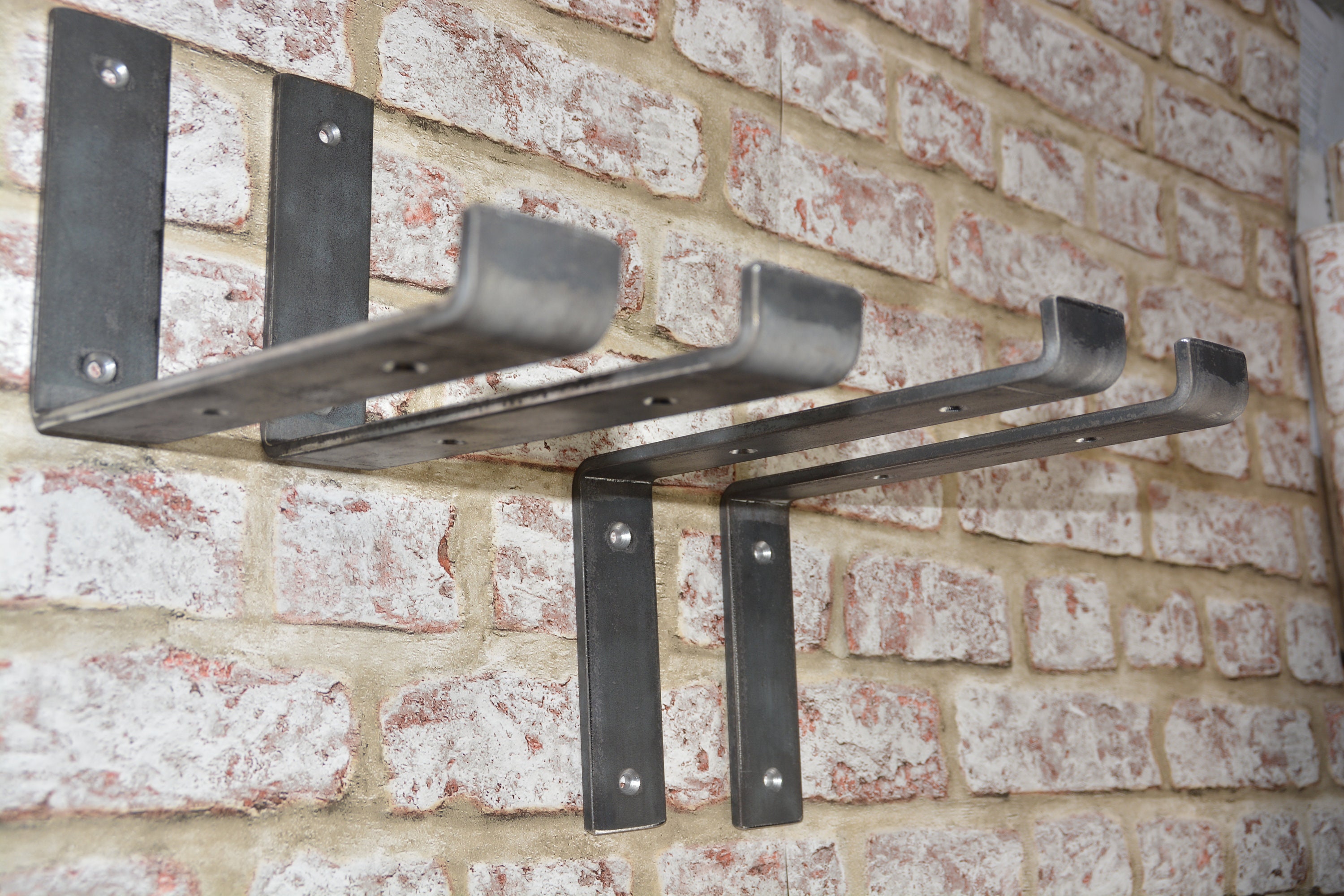 Scaffold board shelf brackets UK made industrial design garage Etsy