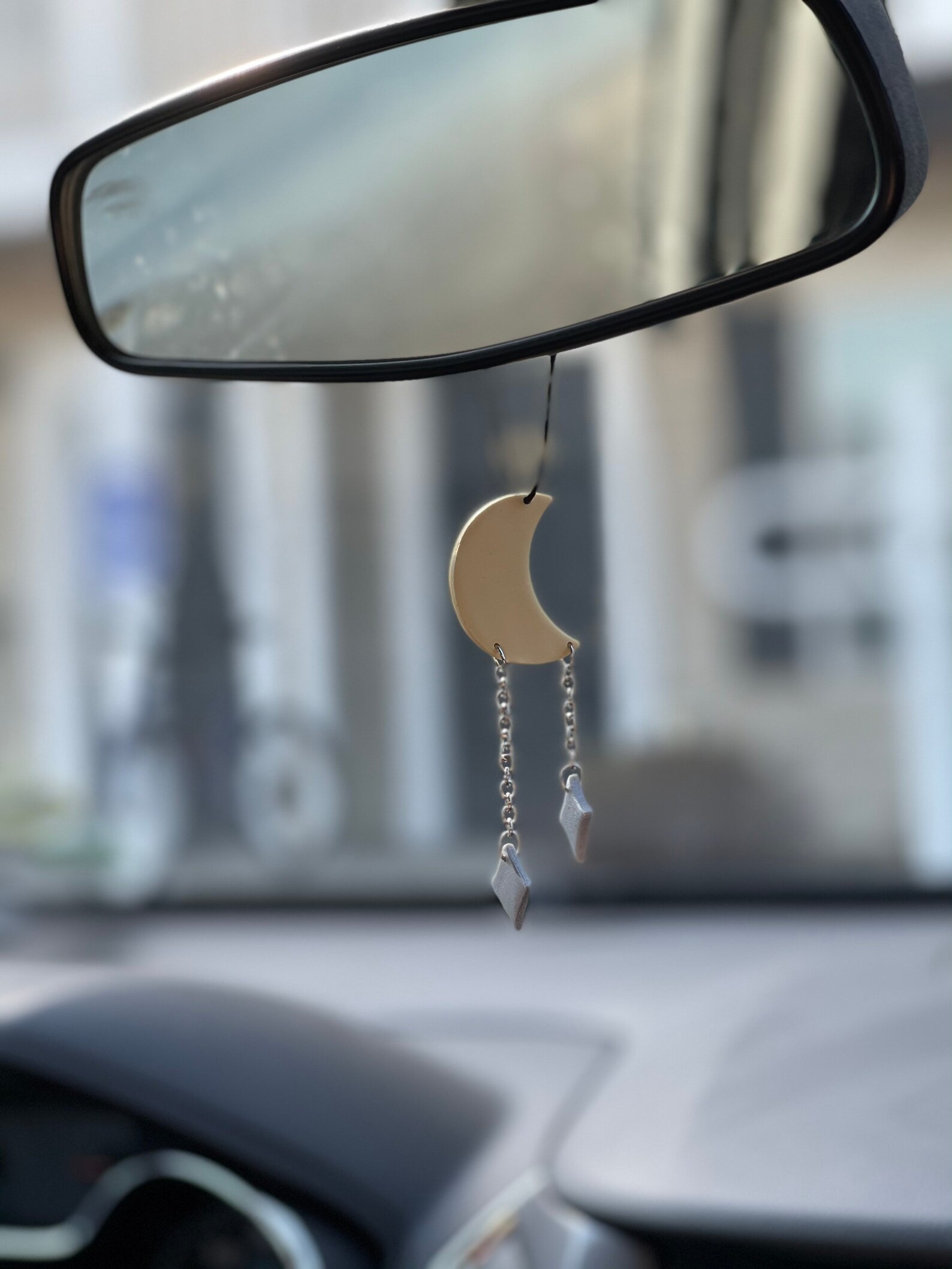 Rear view mirror charms polymer clay Etsy