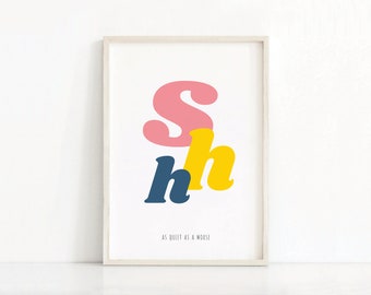 Kids Wall Art | Nursery Print | Printable Kids Art | Nursery Art Printable | Playroom Print | Typography Wall Art | Children's Room Decor