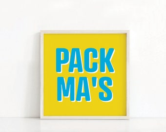 German Quote Print | German Positive Quote Print | German Typography Wall Art | German Phrase Print | Digital Download | Motivational Print