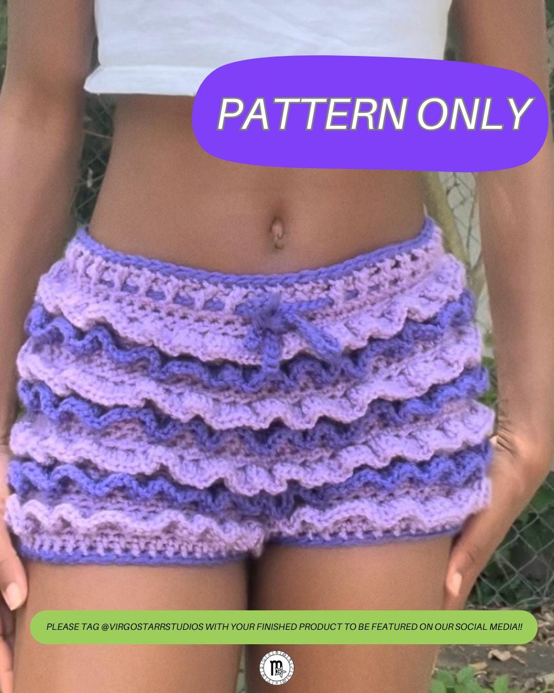 40 Crochet Summer Clothes with Tops, Dresses, Shorts, and Shrugs 32 Crochet Bloomer Shorts