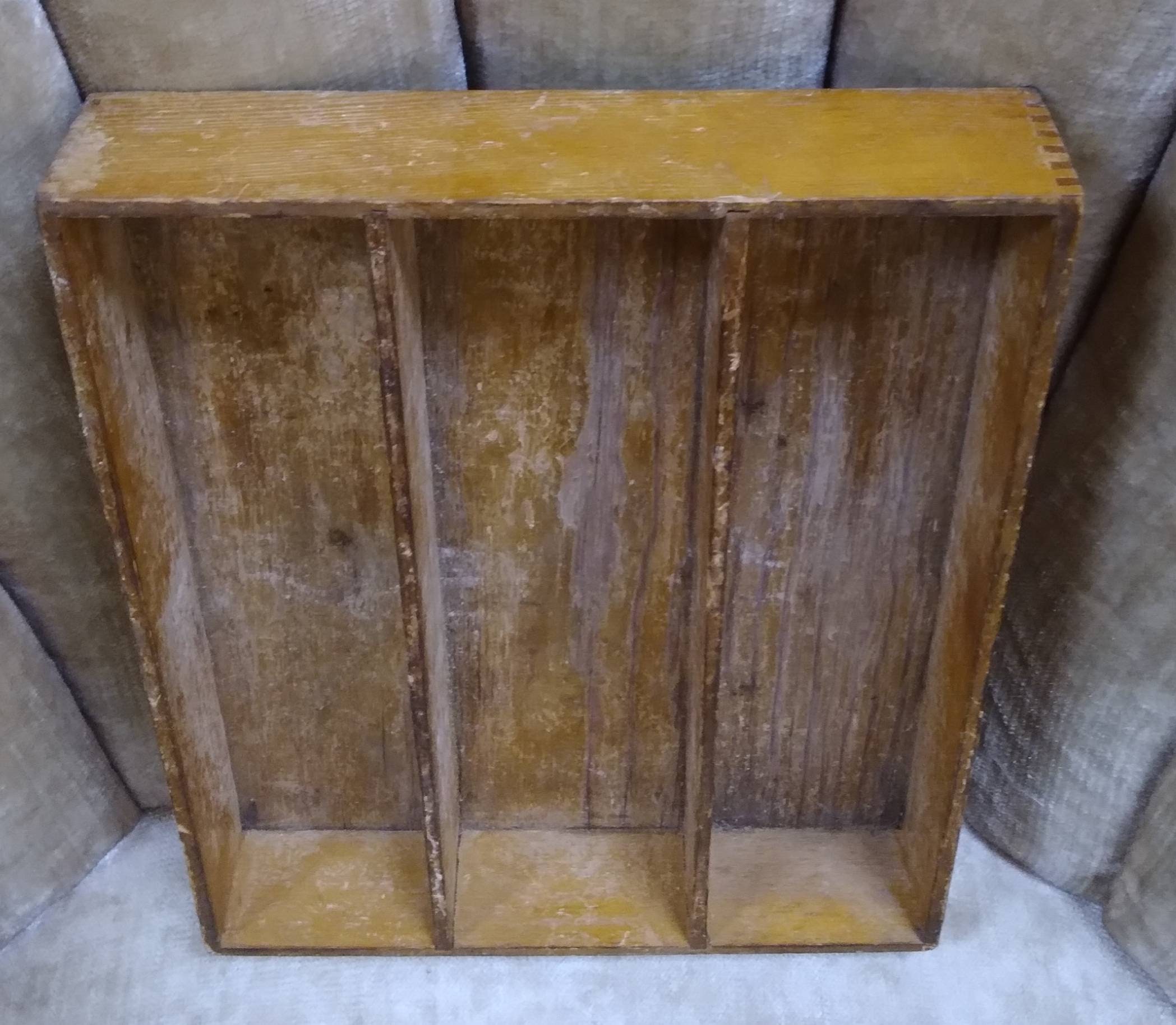 Caja de almacenamiento de madera vintage | Etsy