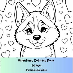 Valentines Coloring Book