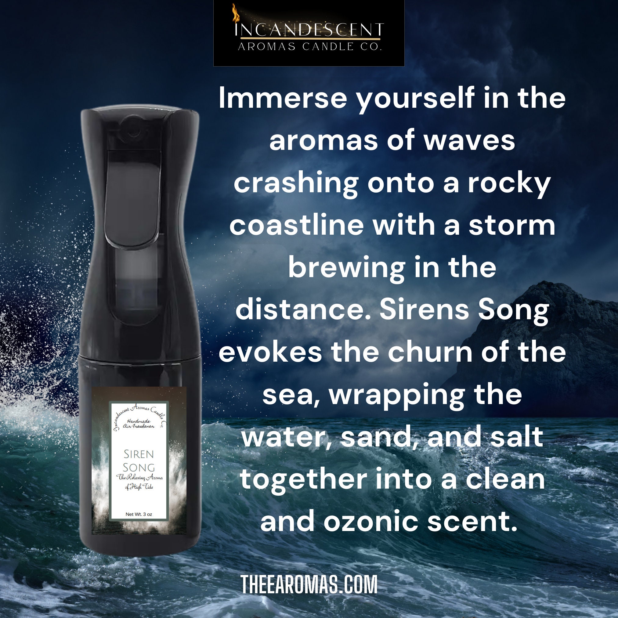 Sirens Song Scented Air Freshener Mermaid Scent - Etsy