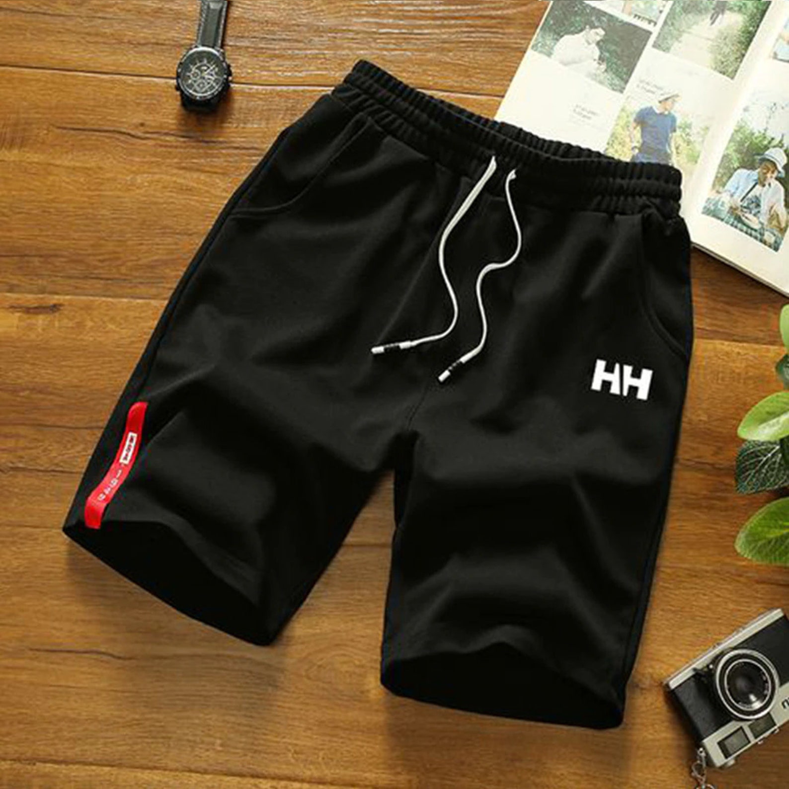 Bababuy Mens Casual White Shorts Running Sport Shorts for Men Etsy