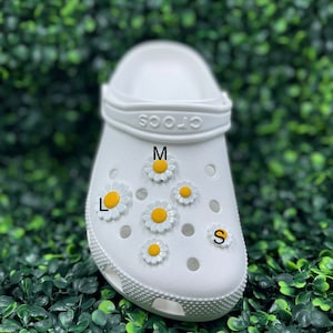 Daisy Flower shoe charm