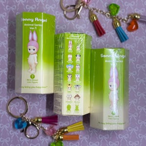 Sonny Angel blind box with blind item keychain included