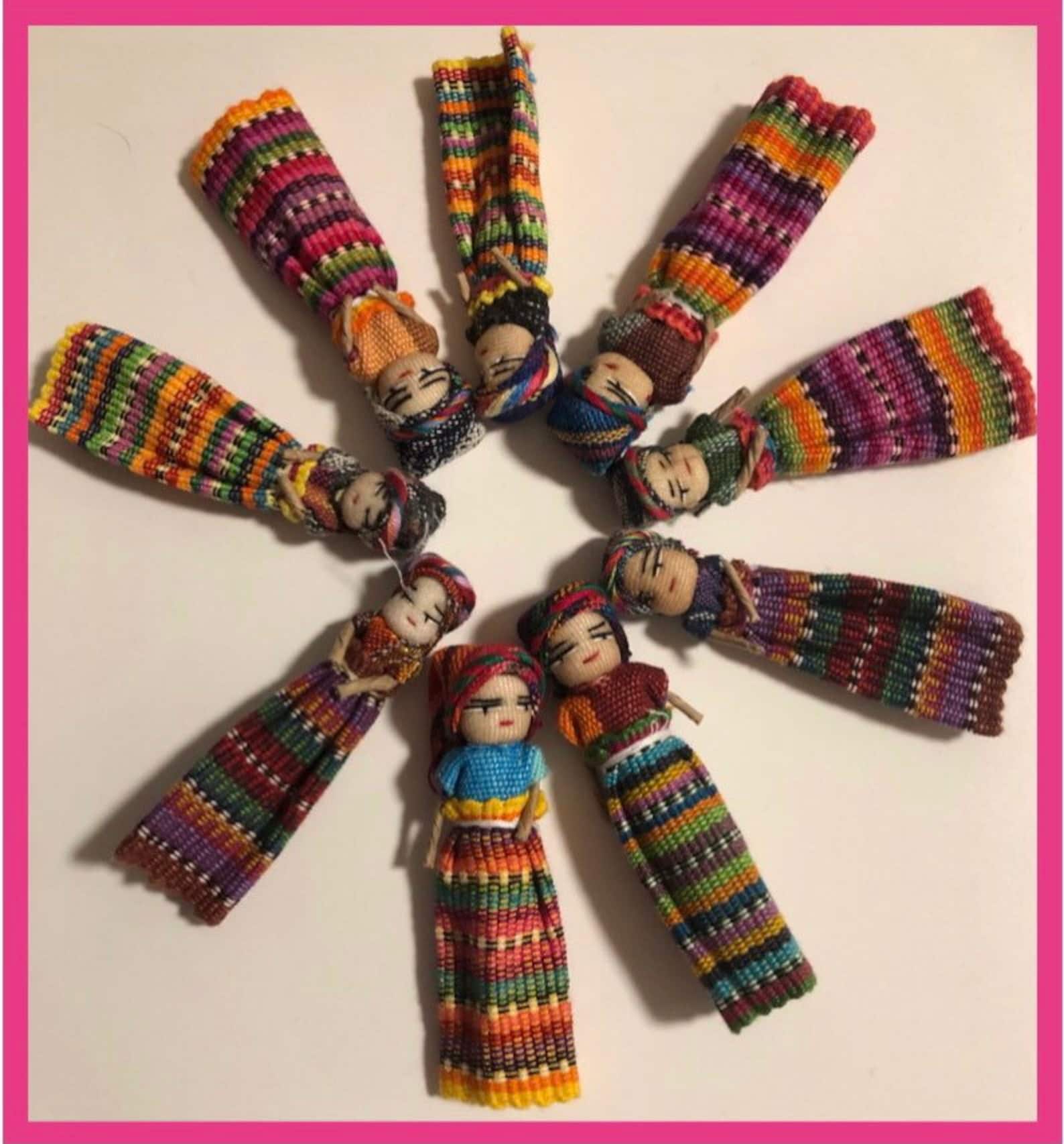 Super Cute Worry Dolls. Handmade Worry Doll from Guatemala. Etsy