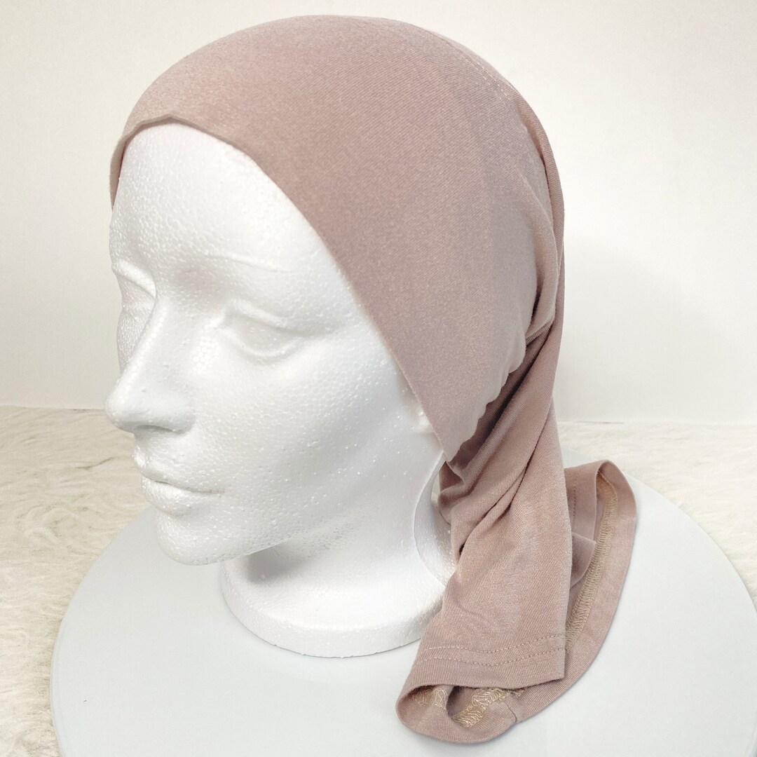 Premium Jersey Hijab Inner Cap, Women Underscarf, Underscarves, Scarf ...