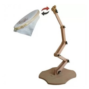 Nurge Adjustable Embroidery Stand, Nurge Stand, Hoops Stand, Hoop Holder Cross Stitch, Tapestry