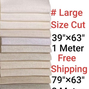 Sparkle Aida Fabric 16 Count, Opalescent Cross Stitch  Fabric, Glitter Evenweave Embroidery Cloth with Linen look, 39&#39;&#39;x63&#39;&#39;
