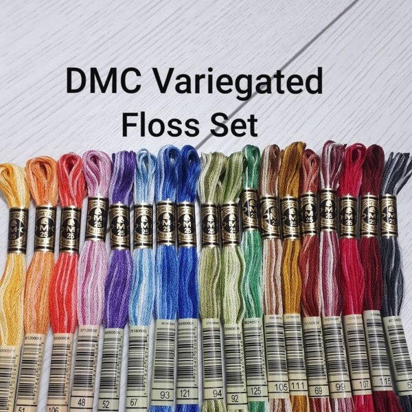 Dmc Variegated Floss Etsy
