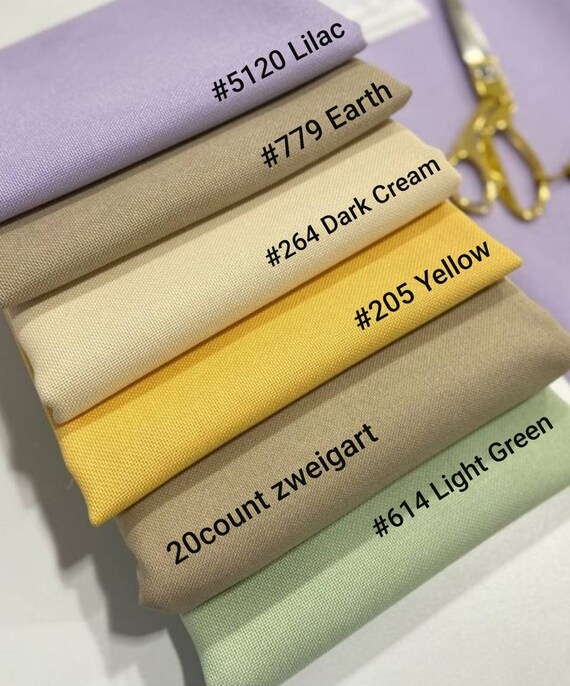 Zweigart Kreuzstich-Stoff Schneewittchen - 20er Stück 70x100 Cm