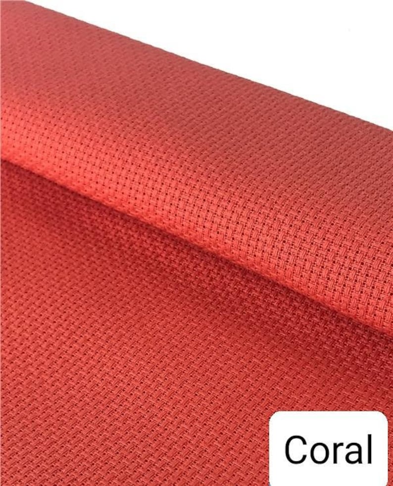 Cotton Aida Fabric 11 Count Cross Stitch Cloth Embroidery Etsy