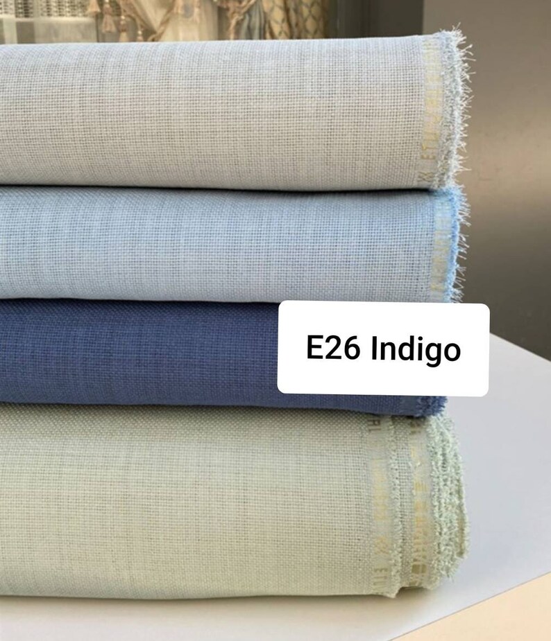 Soft Cross Stitch Fabric 16ct Linen Look Aida Cloth to Etsy UK