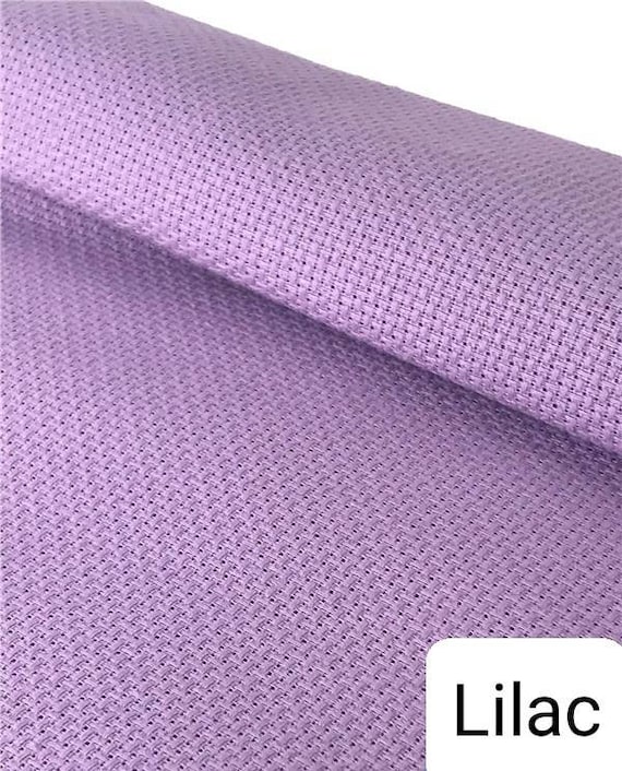 Tessuto Per Punto Croce 4 Pezzi 50x50cm - Tela Aida In Lino Per Ricamo E Cucito - Foto 8