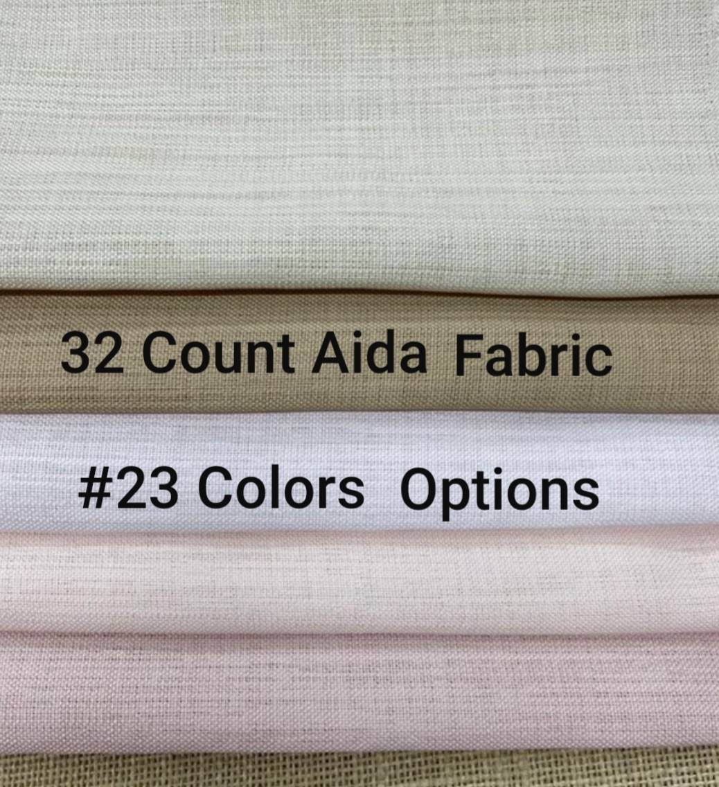 Aida 18 count, White - Easy Count From Zweigart - Aida 18ct. Zweigart -  Fabrics - Casa Cenina