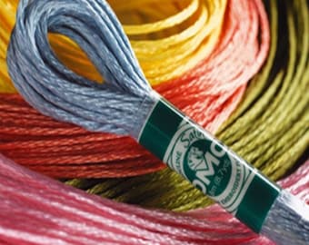 DMC Satin Floss: Embroidery & Cross Stitch Thread - Choose Your Colors