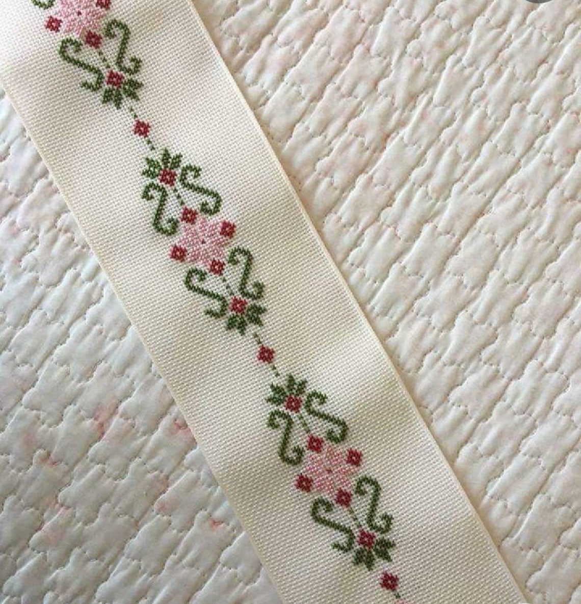 16 Count Aida Band Cross Stitch and Embroidery Band 10 Meter Etsy España