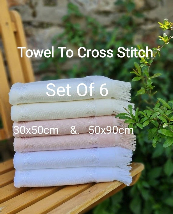 Set 3 AIDA Fabric Cut, 10 X 10, AIDA 14 Count, , Cross Stitch