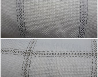 Sparkle Linen 11 Count Aida Fabric, Soft Embroidery and Cross Stitch Fabric,