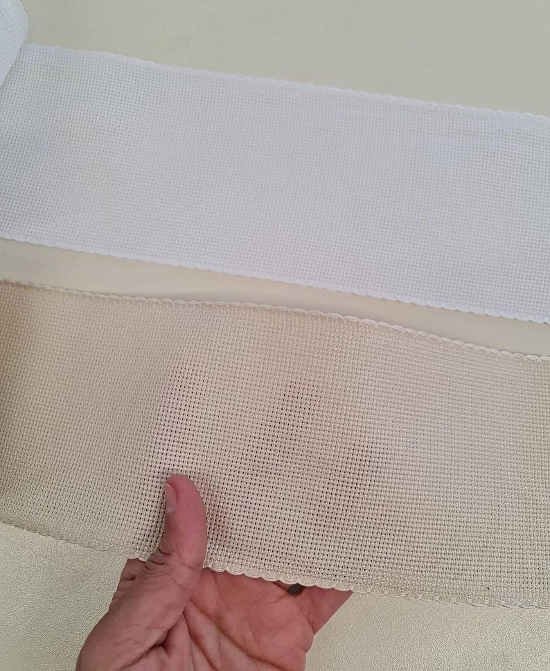 Dmc Aida Fabric Band Aida Trim Stitchable Edge Dmc 16 Ct Etsy