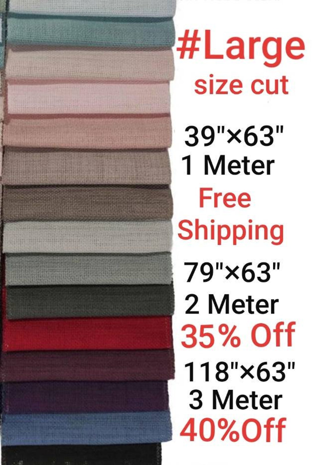 16 Count Soft Aida Cloth, Evenweave Embroidery With a Linen Look