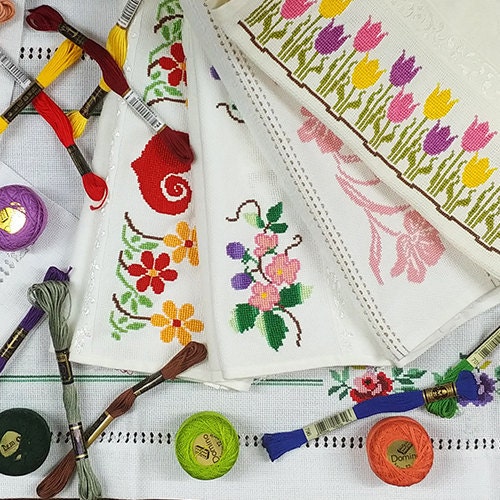 DMC Variegated Embroidery Floss Set, Six Stranded Cotton