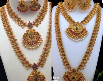 South Indian Temple Jewelry Antique 
