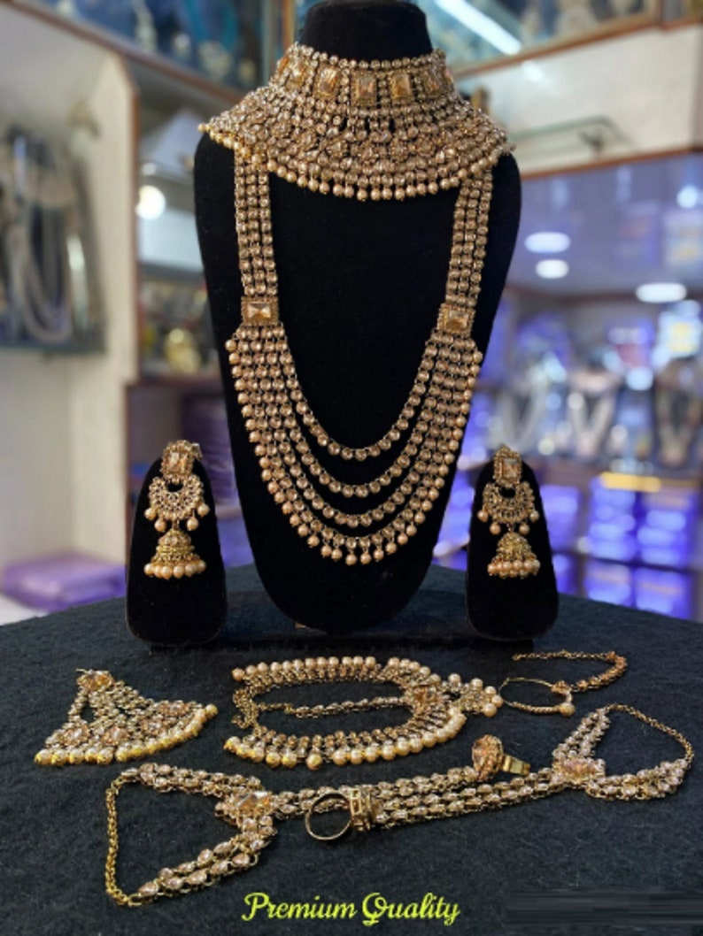 Sabyasachi Inspired Indian Jewellery Bollywood Wedding Bridal - Etsy