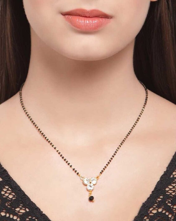 Gold Plated Mangal Sutra/ Indian AD 