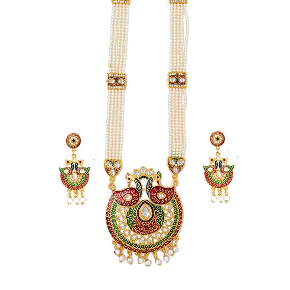 Indian Long Neckalce Festival Jewelry 