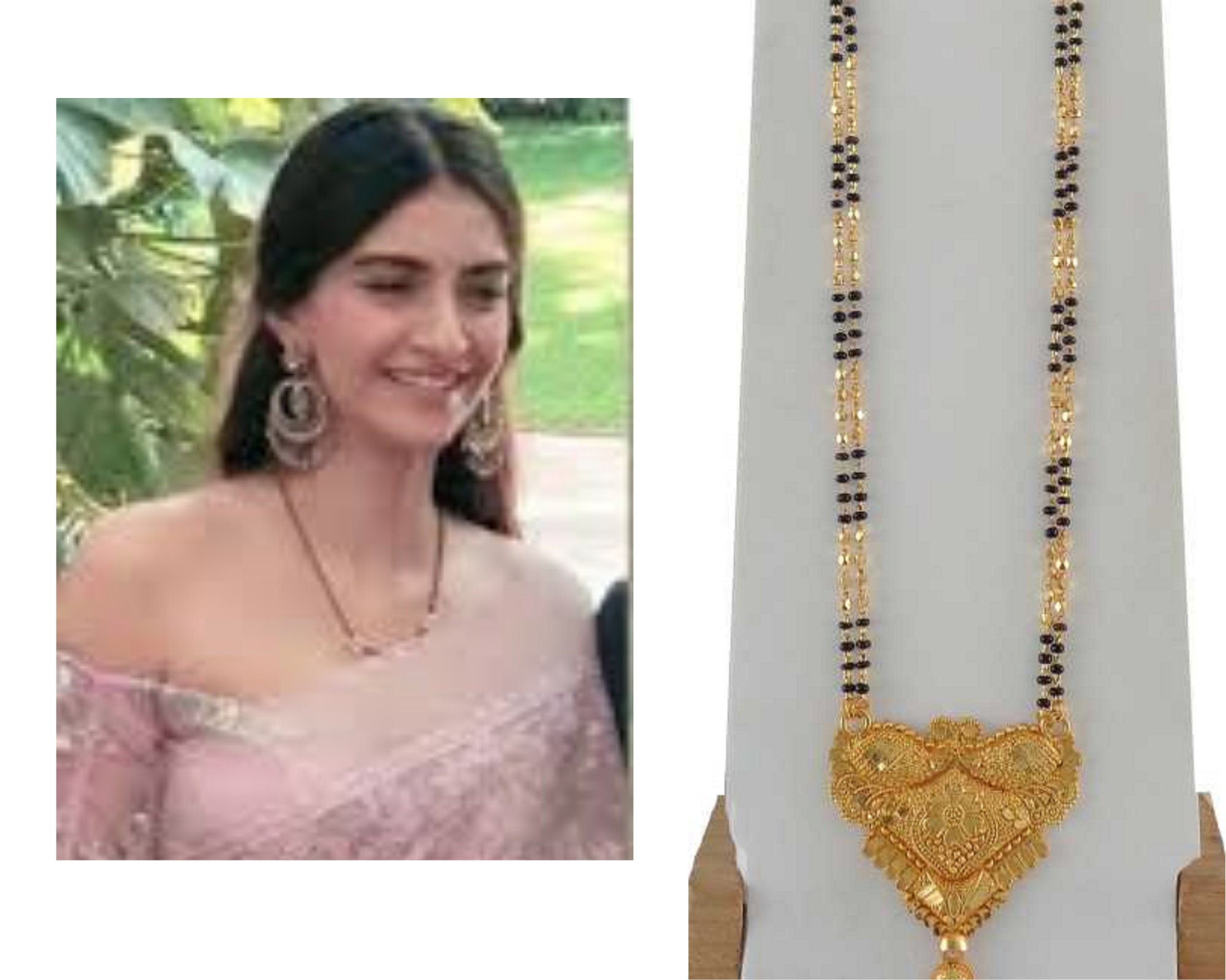 Mangalsutra/ Gold Plated Mangal Sutra 