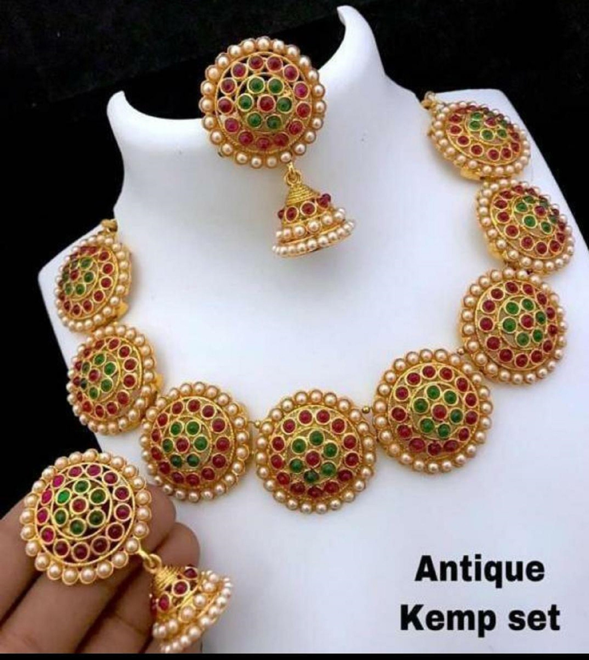 Kemp Choker Necklace Matte Gold 
