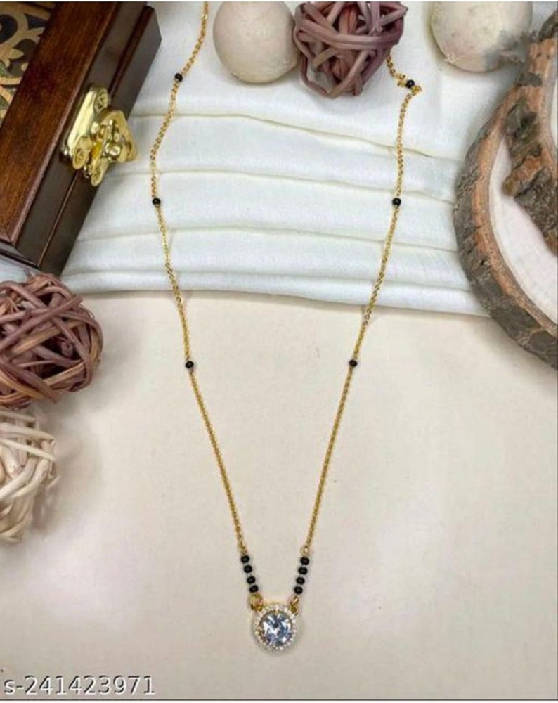 Kiara Advani Diamond Mangalsutra Gold Plated Mangalsutra Etsy