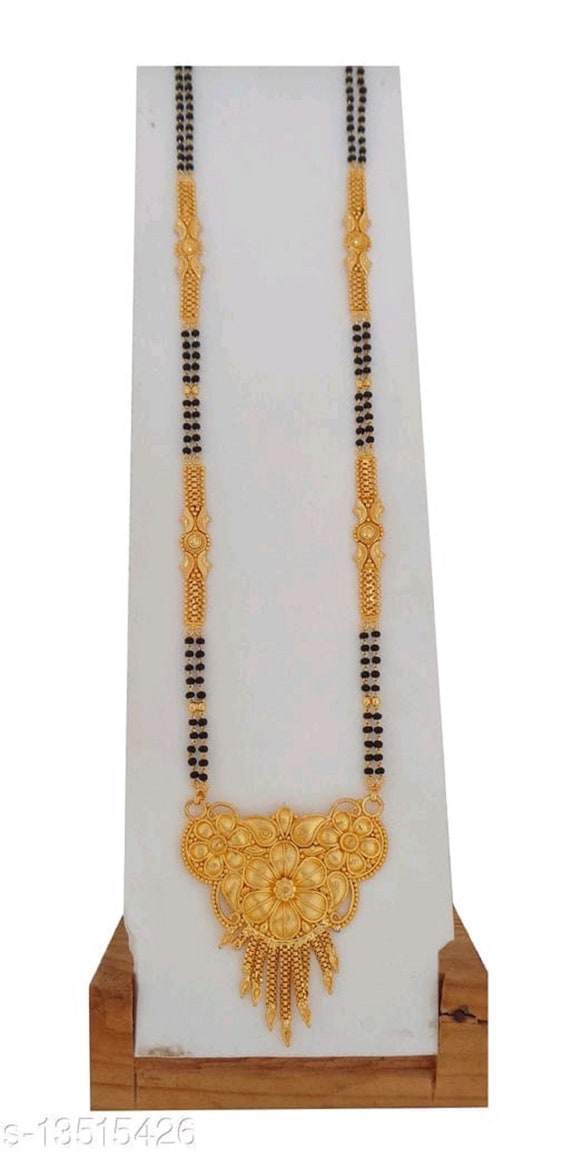 Gold Plated Mangalsutra Indian Jewelry 