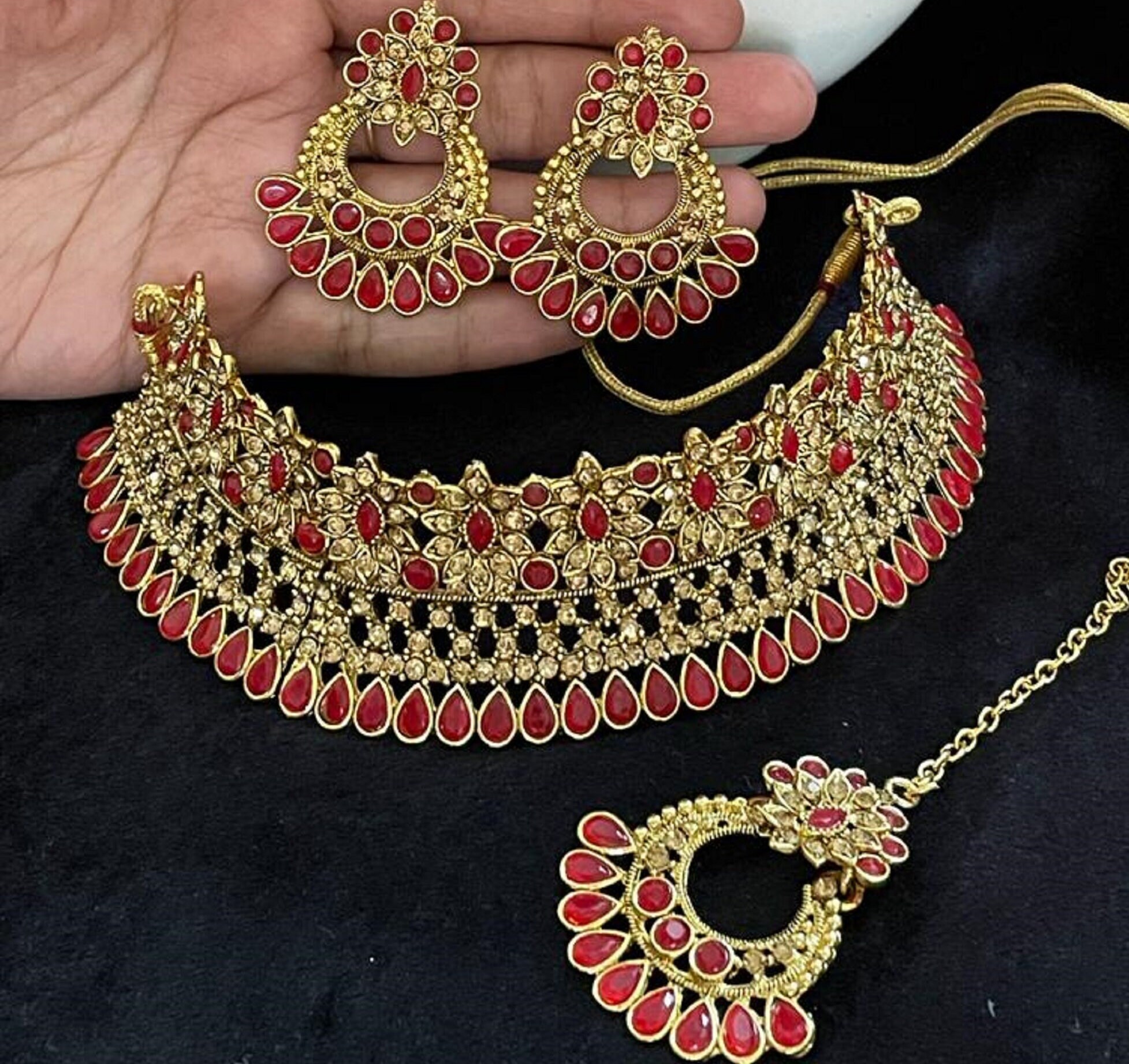 Stone necklace set imitation new arrivals