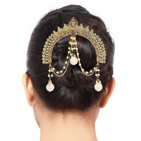 Buy Indian Women Bridal Bun / Artificial Hair Accessories Pin / Online in India - Etsy Buy Indian Women Bridal Bun / Artificial Hair Accessories Pin / Online in India - Etsy