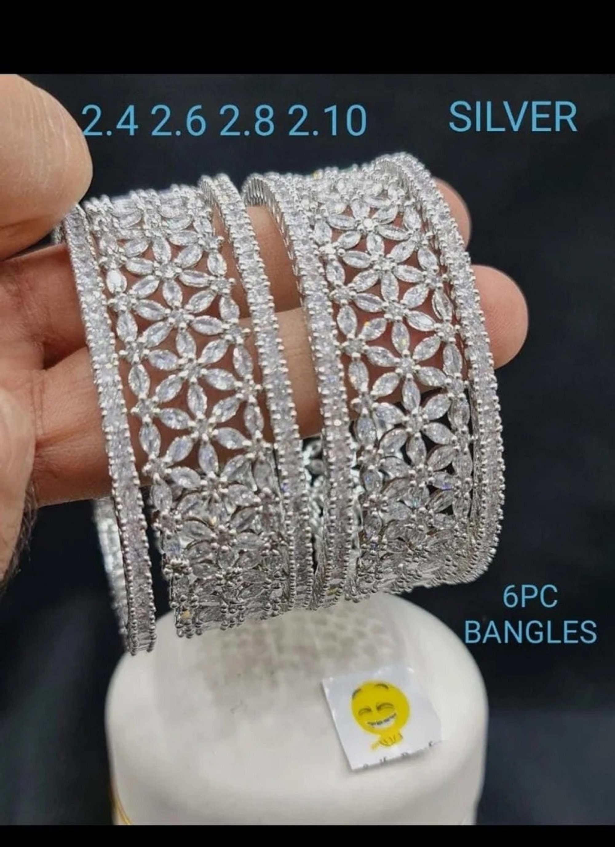Diamond kada bangle discount