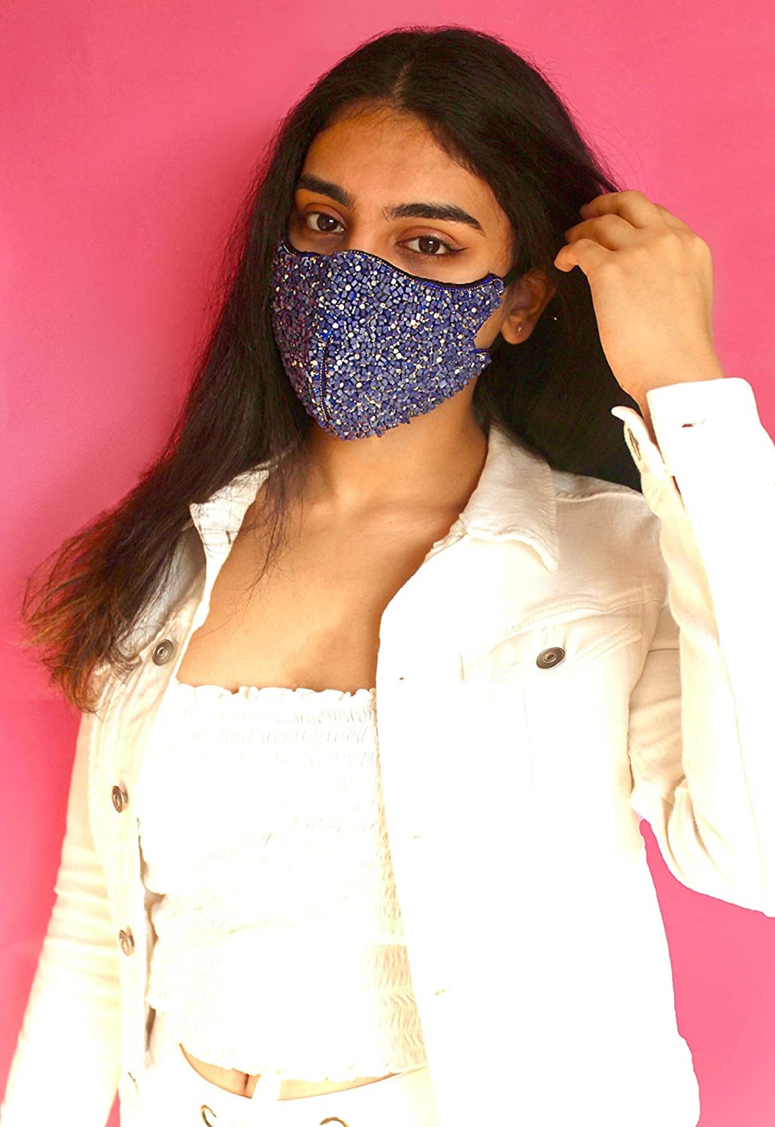 Bridal Face Covering Mask for Brides Bridesmaids Weddings Etsy