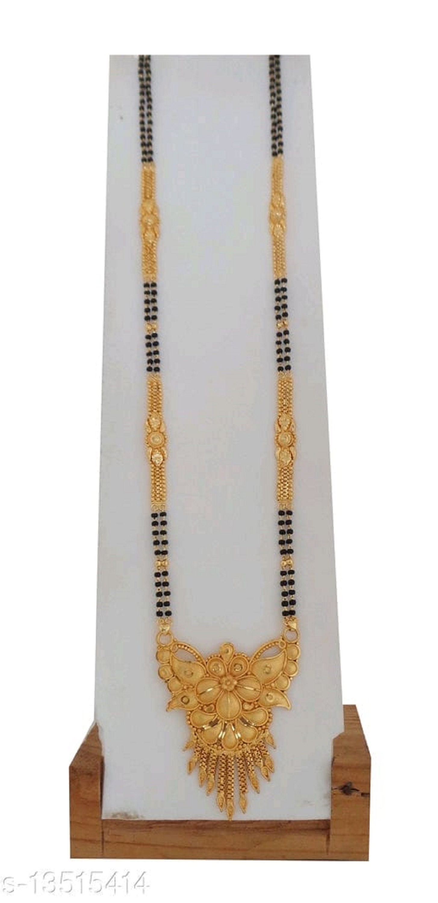 Gold Plated Mangalsutra Indian Jewelry 