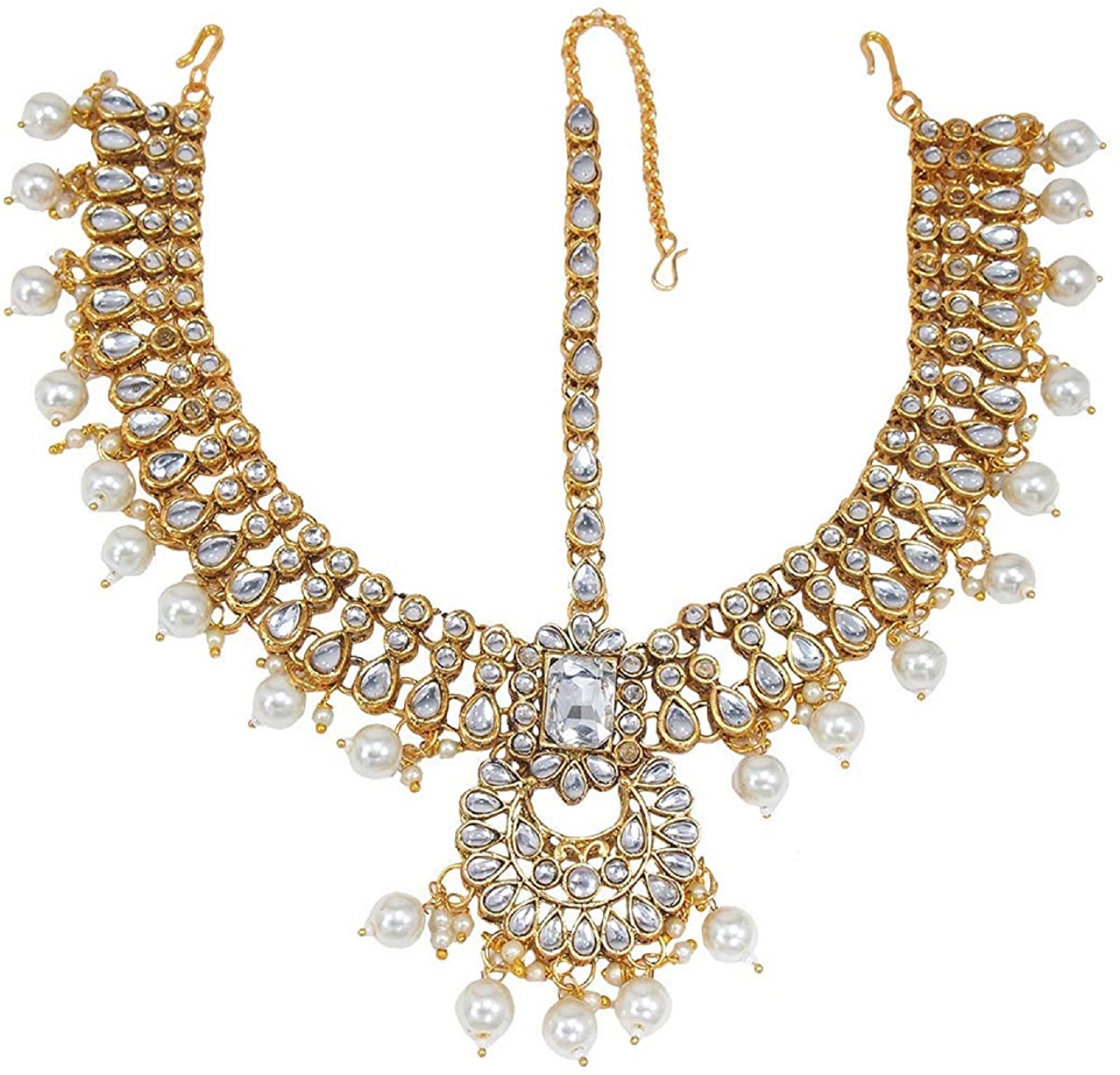 Indian Bridal Jewellery Dulhan Wedding Jewelry Set Beautiful | Etsy