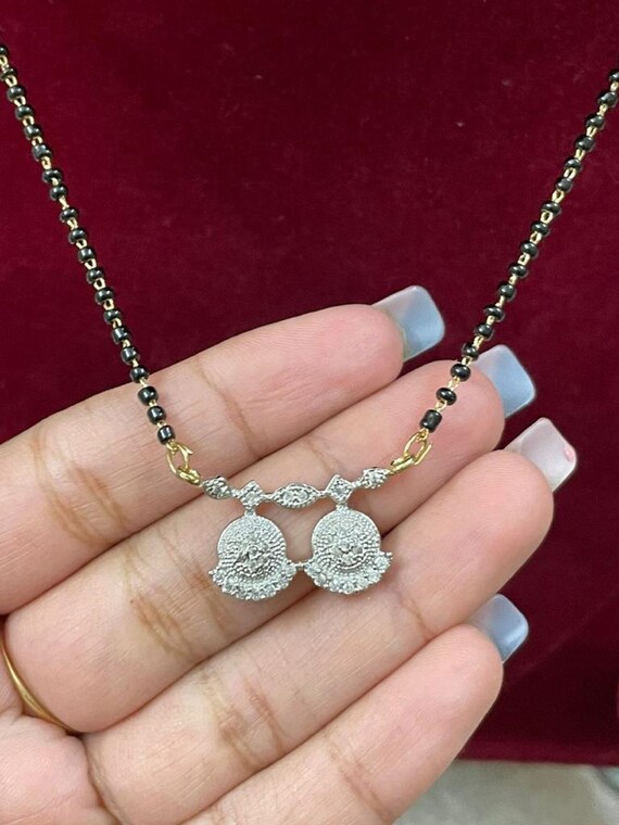 AD Vati Mangalsutra Gold Plated 