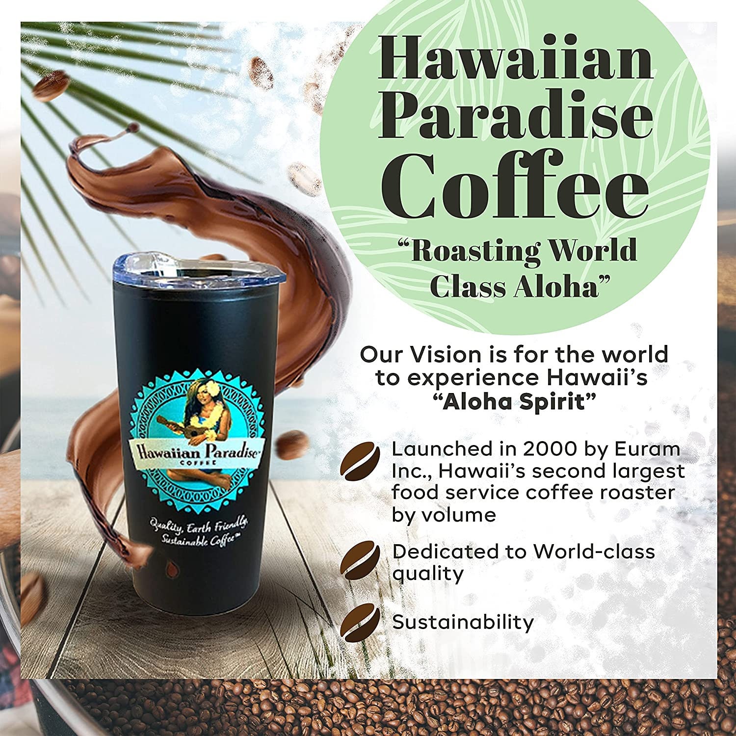 Hawaiian Coffee Vanilla & Macadamia Nut Flavor Arabic Coffee Etsy