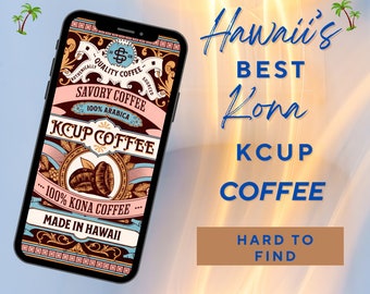 100% Kona K-cup Coffee Hawaii's Best