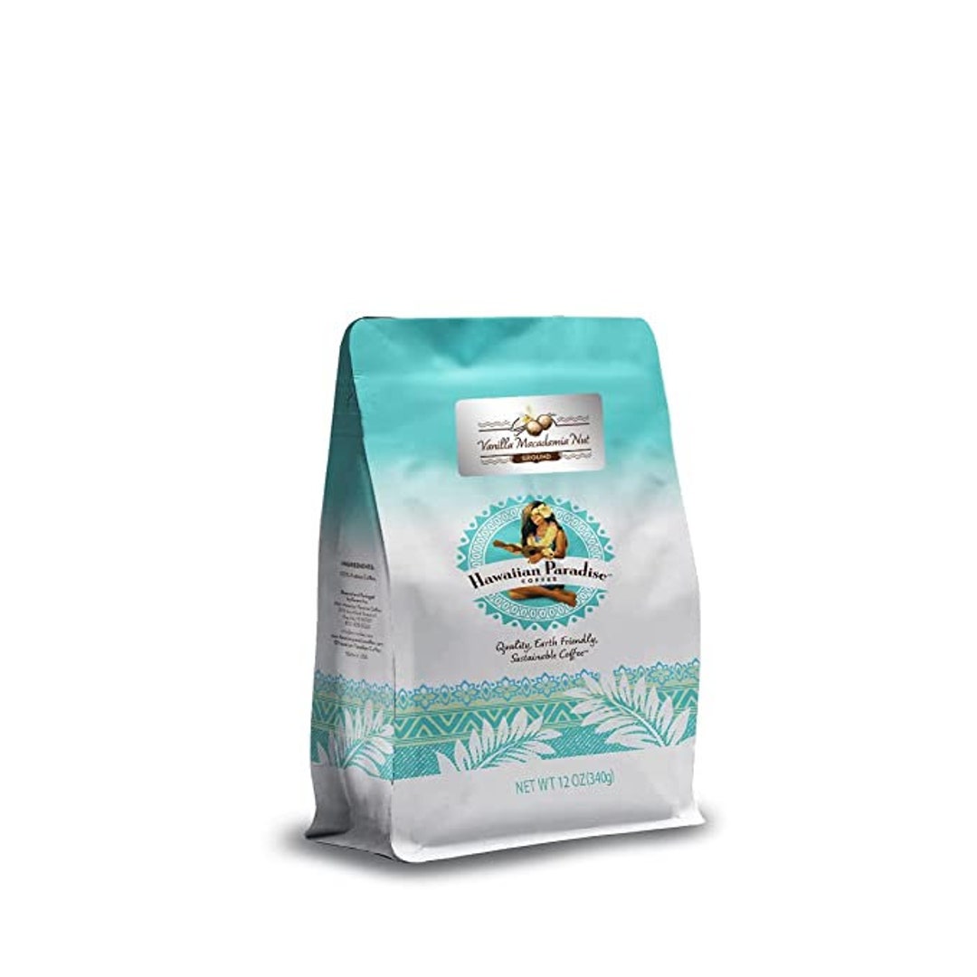 Hawaiian Coffee Vanilla & Macadamia Nut Flavor Arabic Coffee Etsy